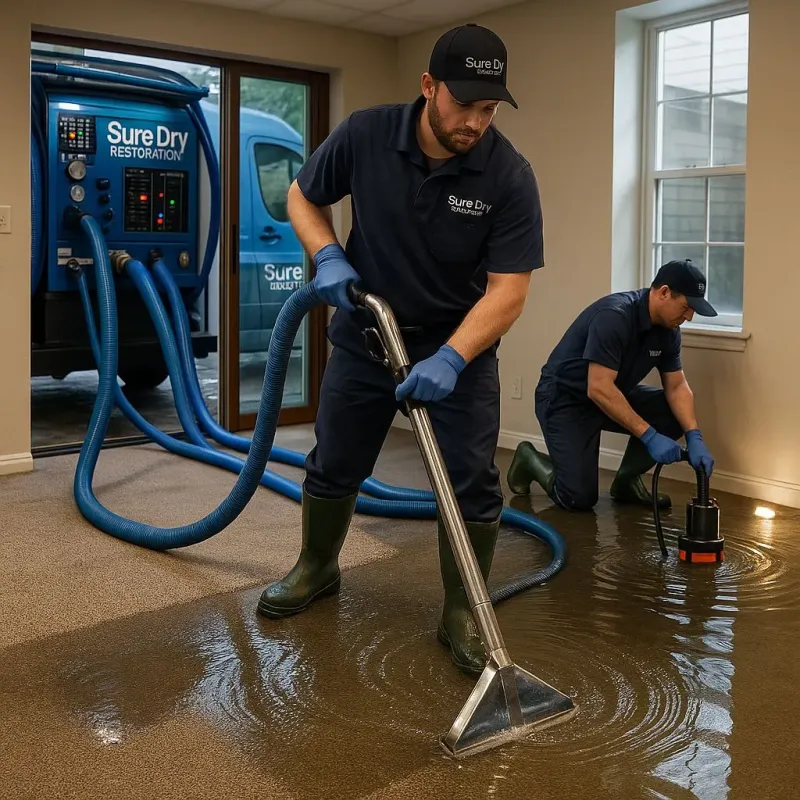 Water Extraction and Removal process in Lake of the Pines, CA